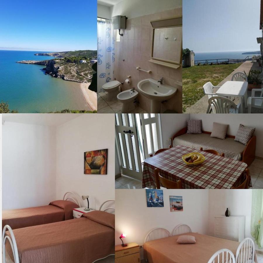 Ferienwohnung Casa De Sio Trilocale Peschici Exterior foto